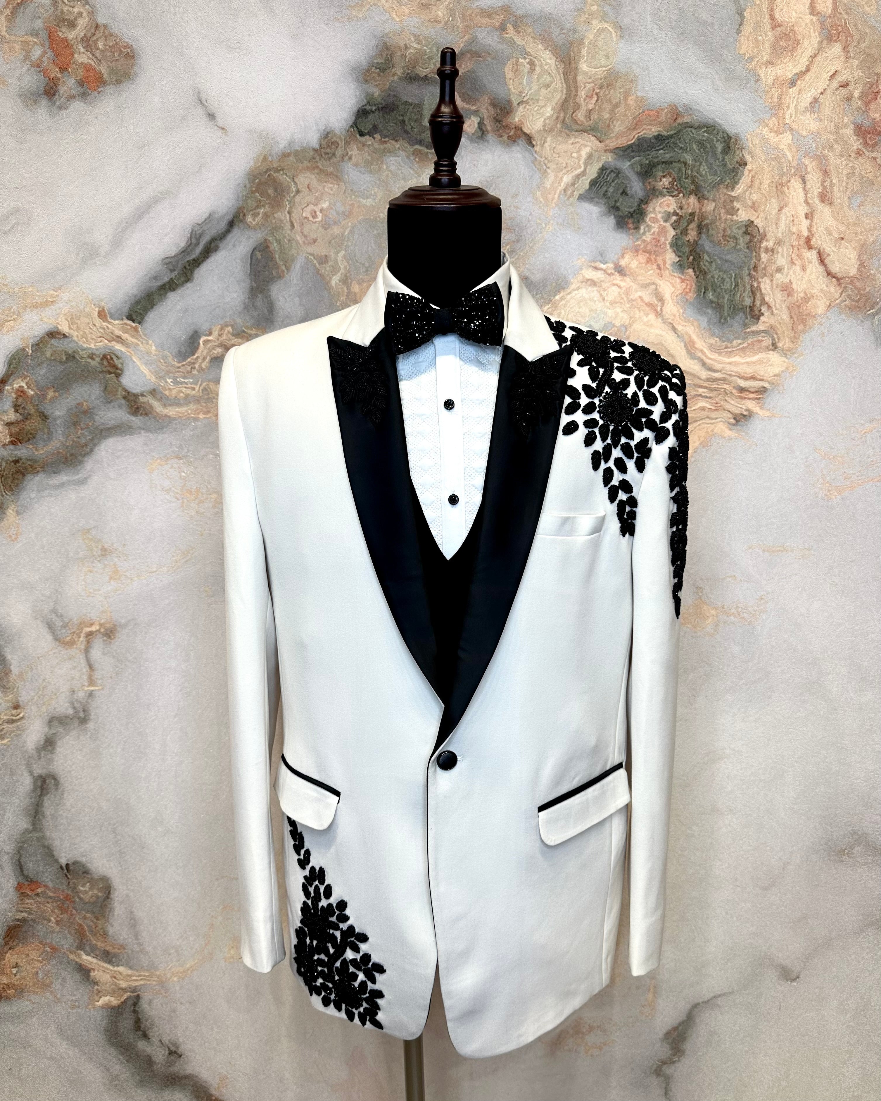 Classic White Tuxedo