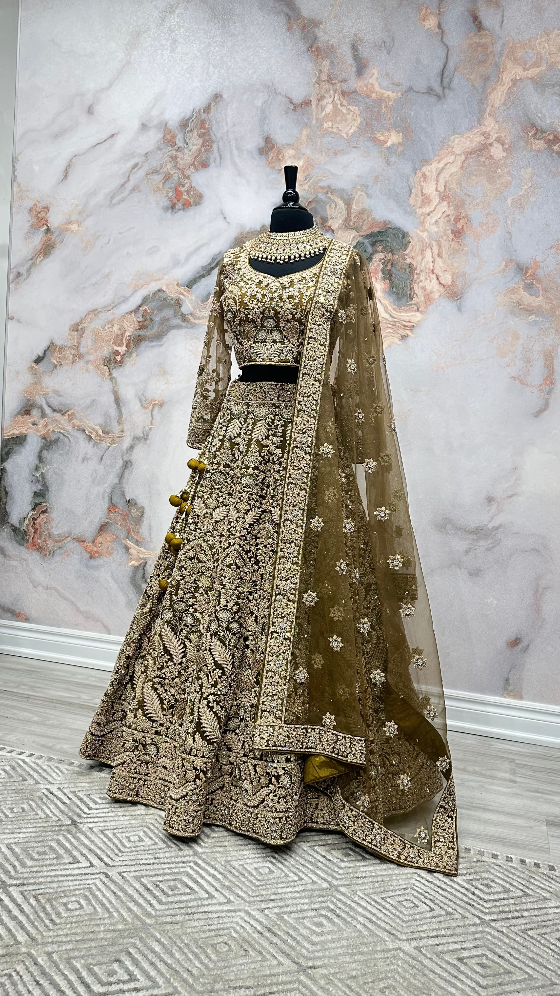 Zeenat Reception Lehenga Set