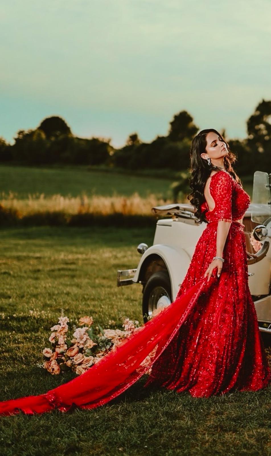 VINTAGE VINEYARD Bridal Lehenga Set