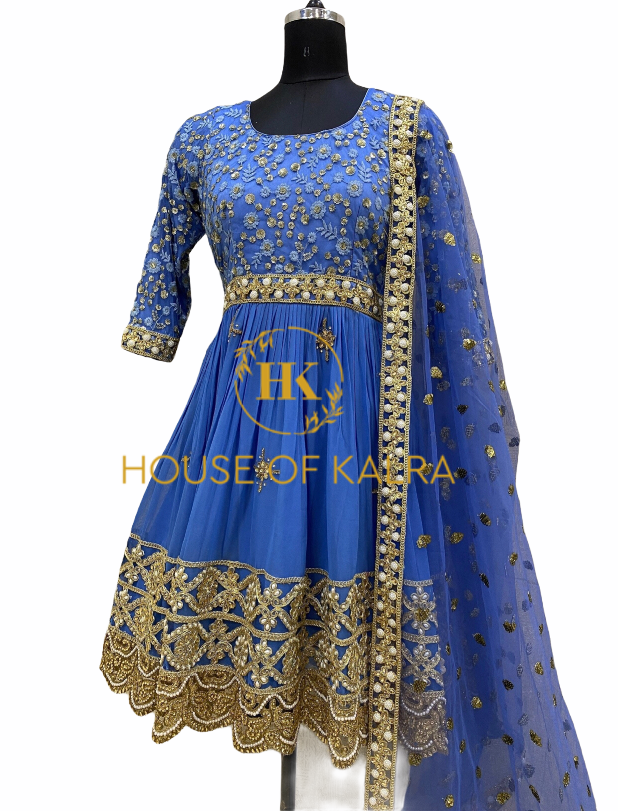 DAISY  Short Anarkali Set