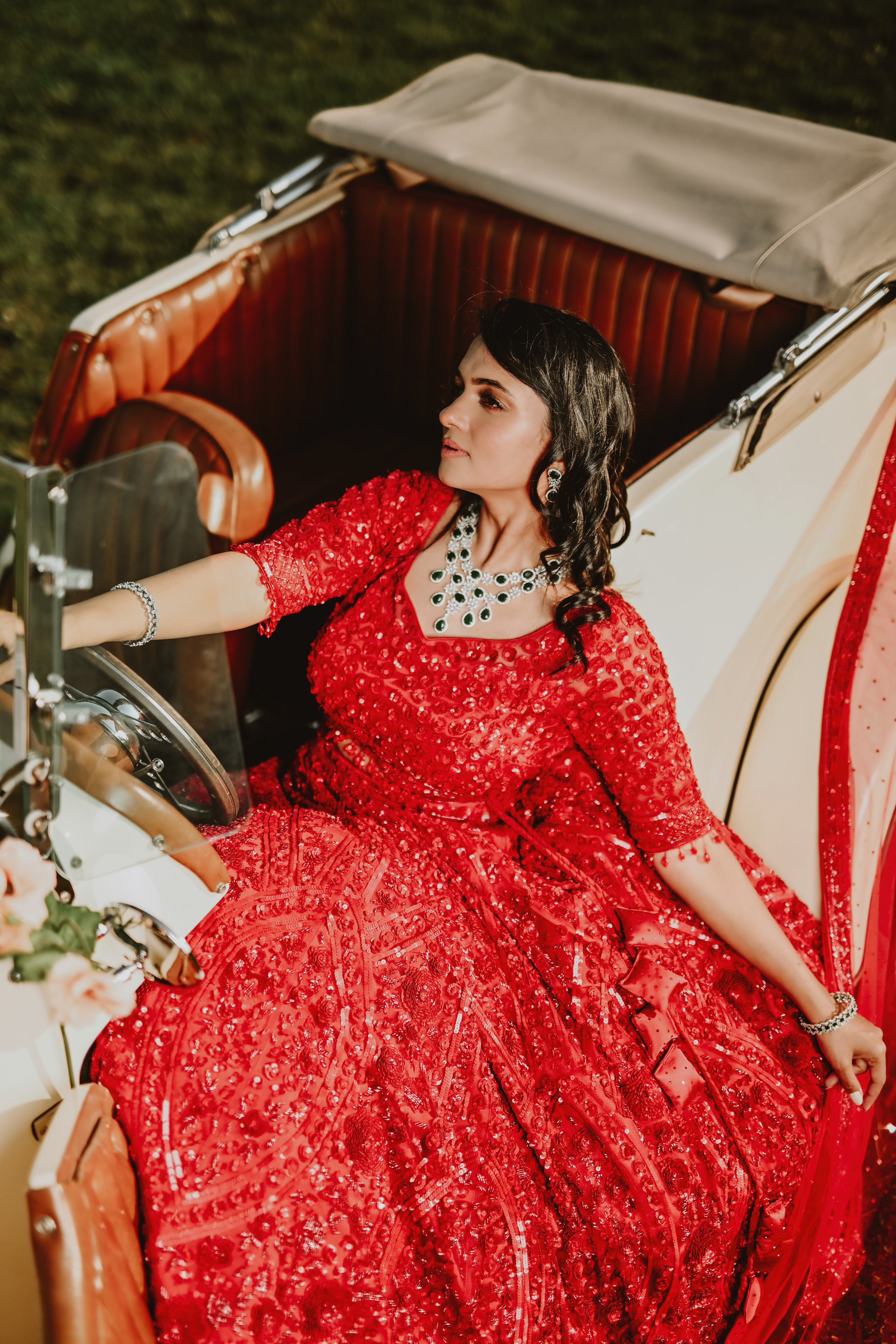 VINTAGE VINEYARD Bridal Lehenga Set