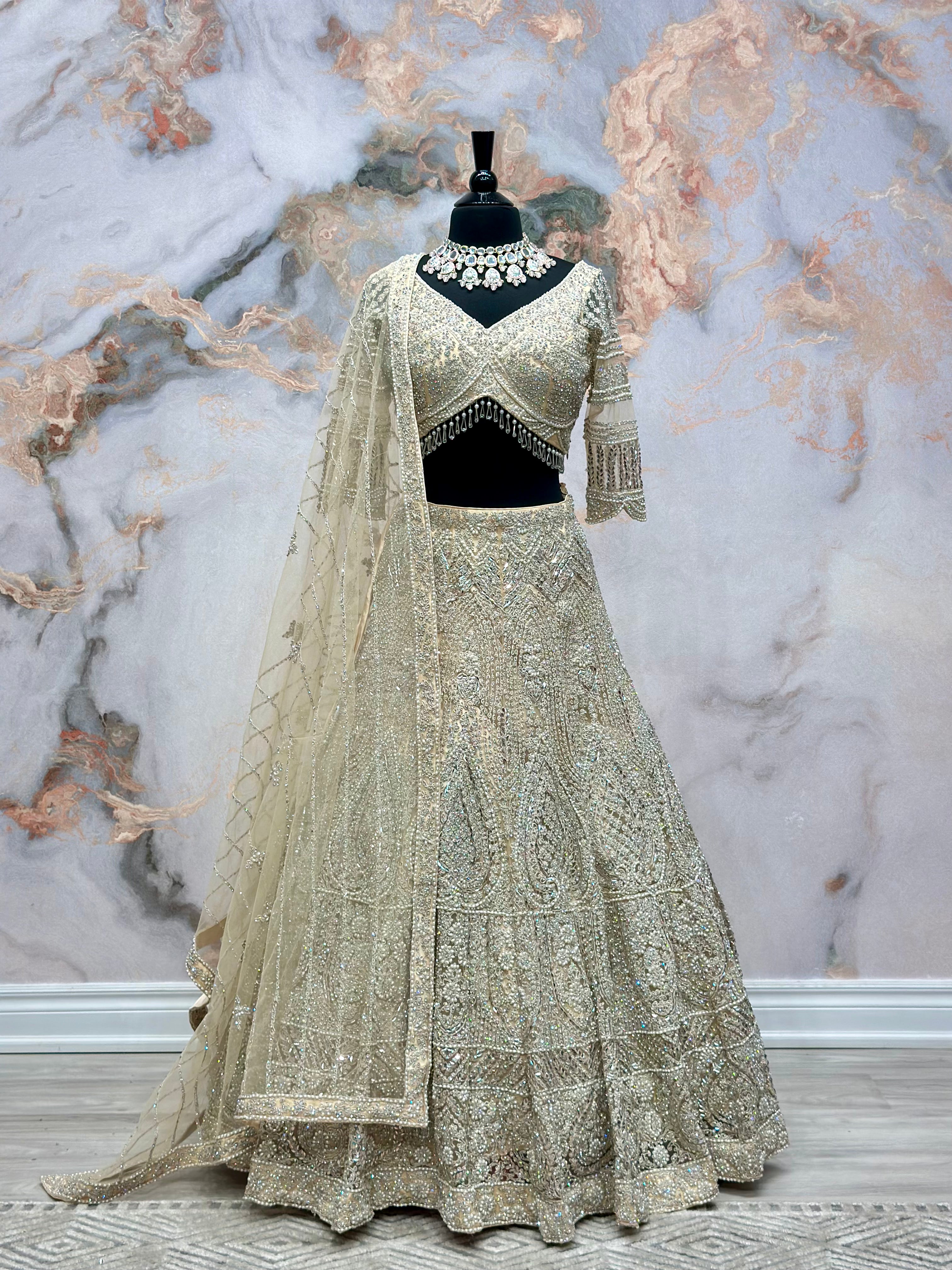 TIA Reception Lehenga Set