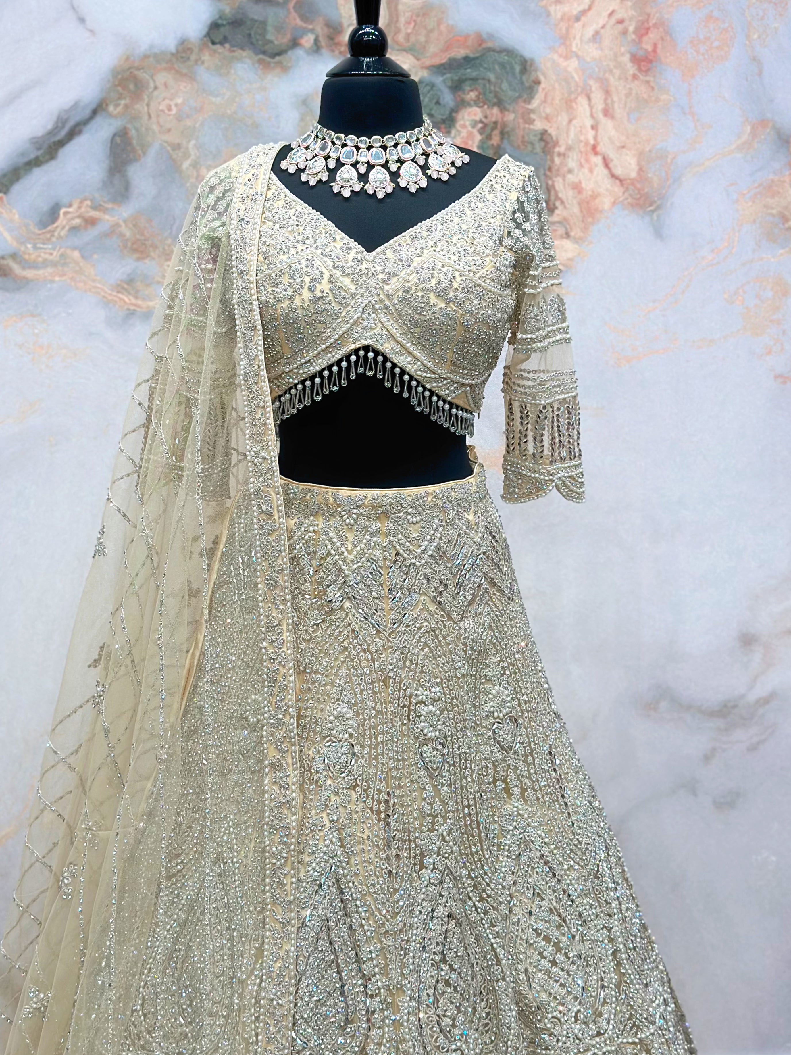 TIA Reception Lehenga Set